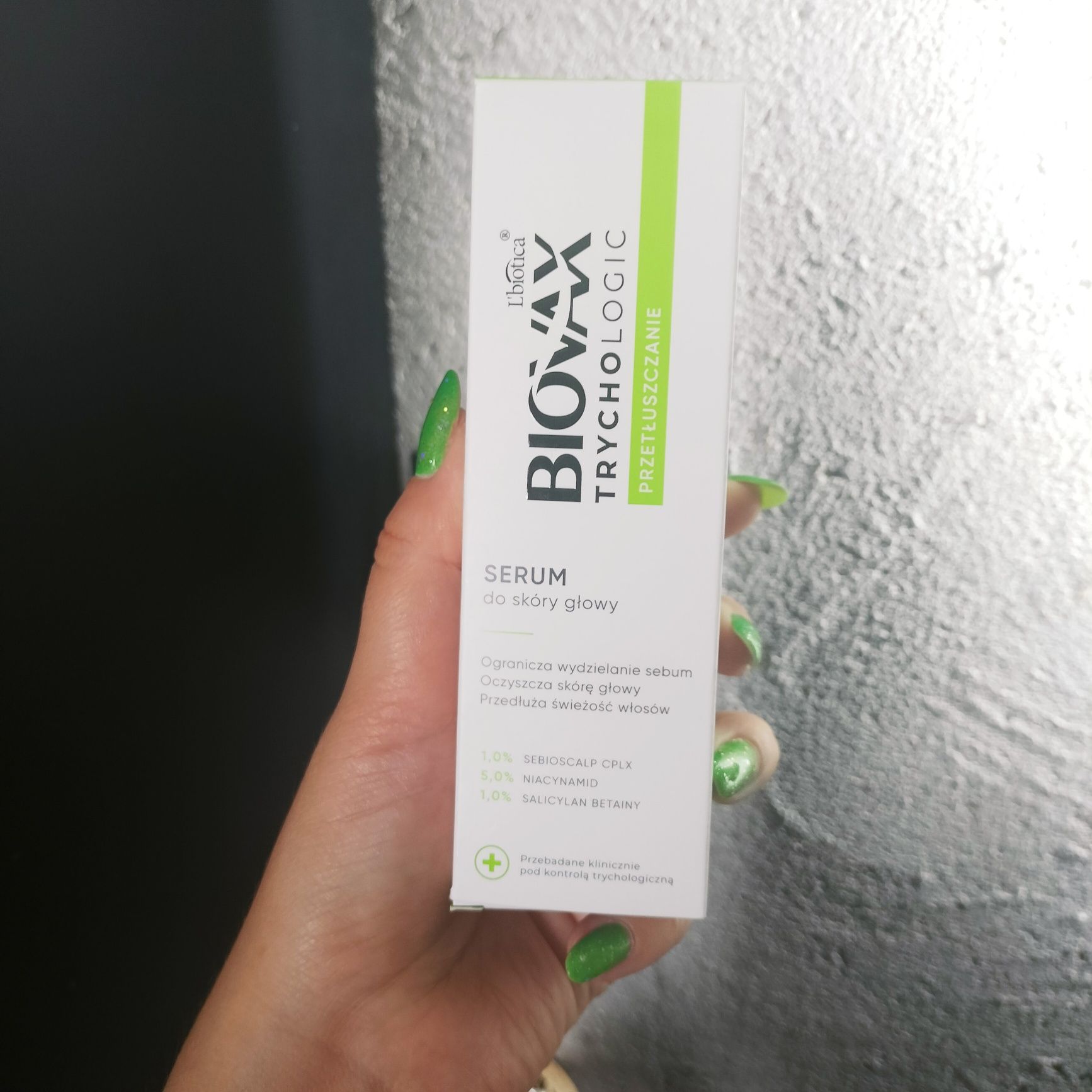 Biovax trychologic serum do skóry głowy przetłuszczanie oceanic 50 ml