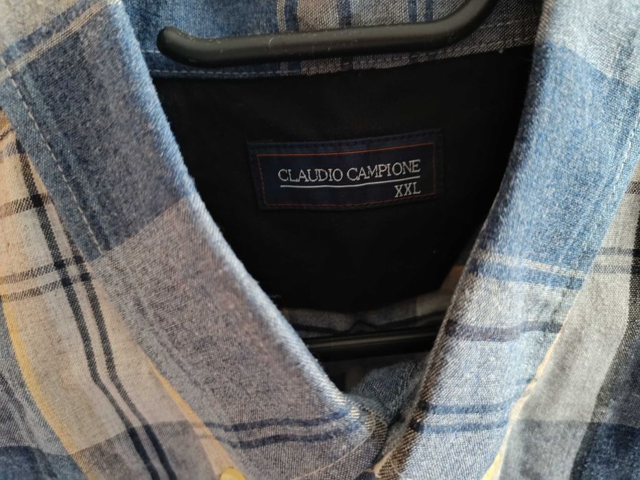 Nowa męska koszula w kratkę