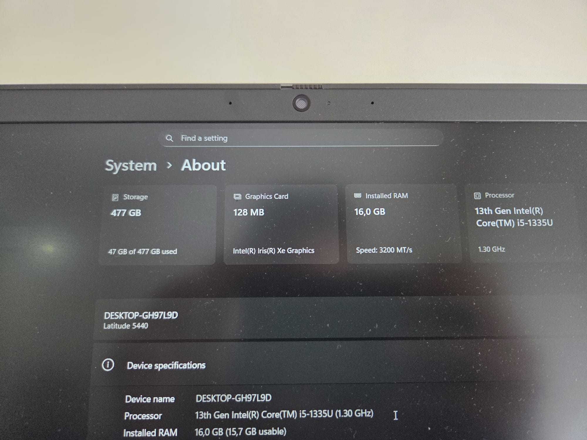 Dell Latitude 5440 | i5 13ª Gen | 16GB RAM | SSD 512GB | Mochila+Rato
