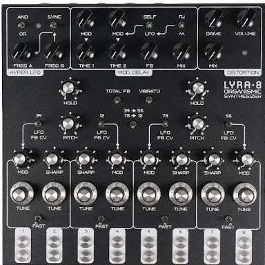Syntezator analogowy Soma Lyra black