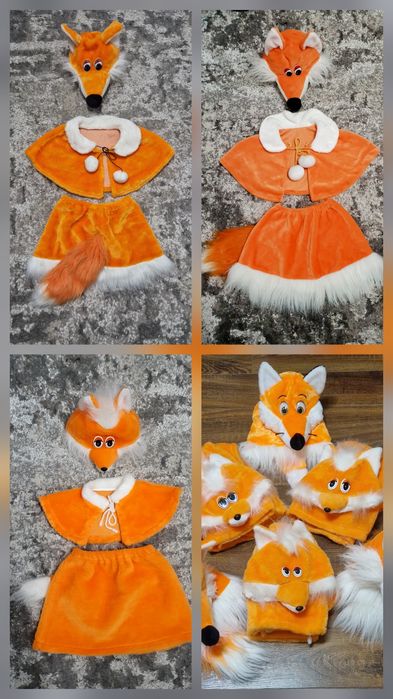 Зайчик, вушка зайця, сніговик, лисичка, свинка, ялинка