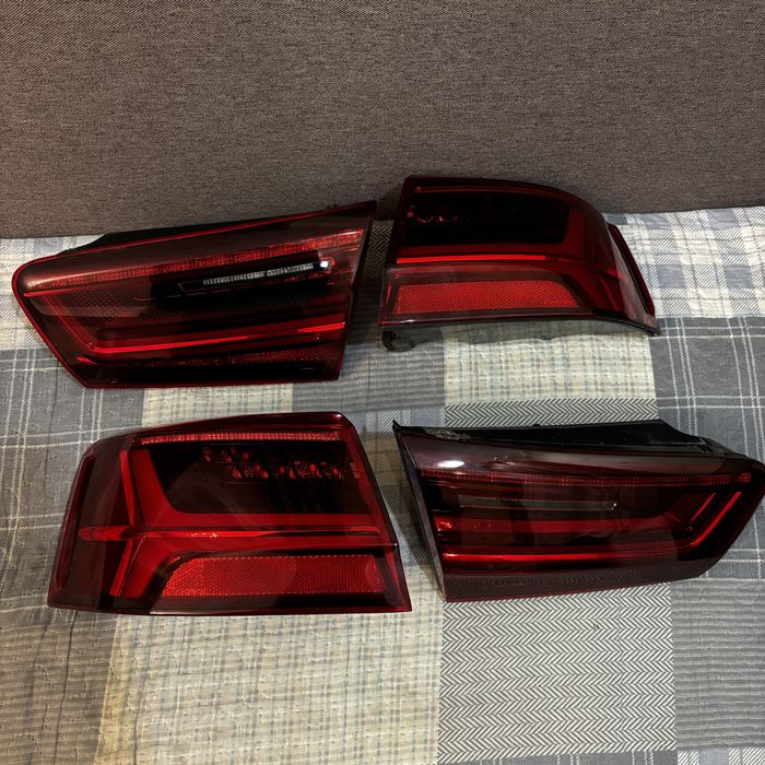 Ліхтарі Audi A6 C7 2014- matrix динамічні Європа жовті повороти фонари