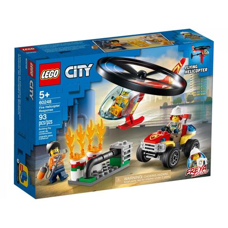LEGO CITY Пожежний загін на гелікоптері 60248