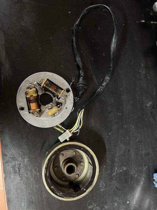 Yamaha Dt50 parte eletrica