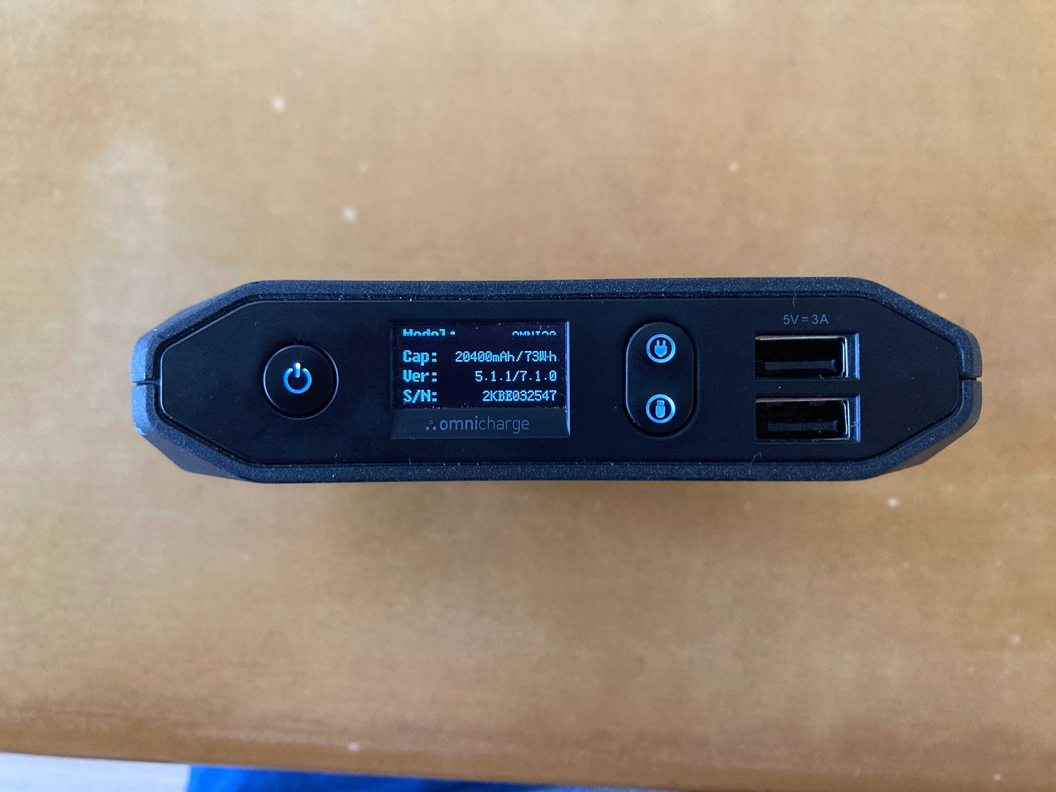 Omnicharge Omni20 - Power Bank de Alta Qualidade