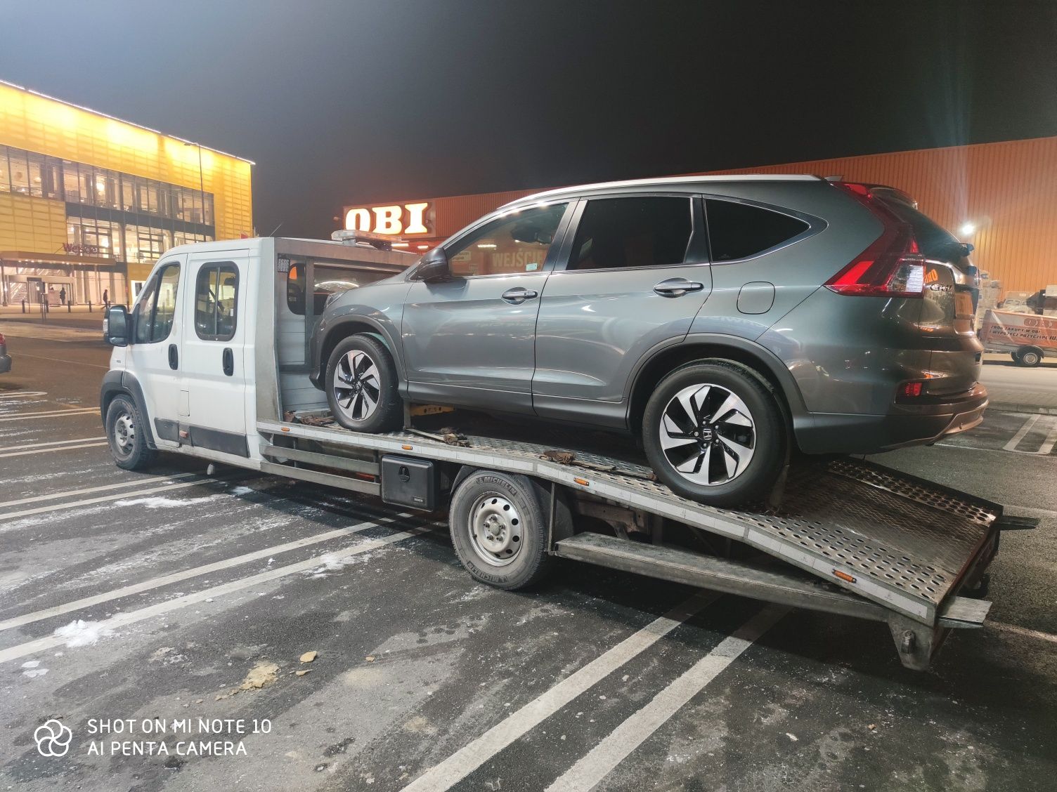 Pomoc Drogowa Laweta Holowanie Transport Aut Auto Zastępcze
