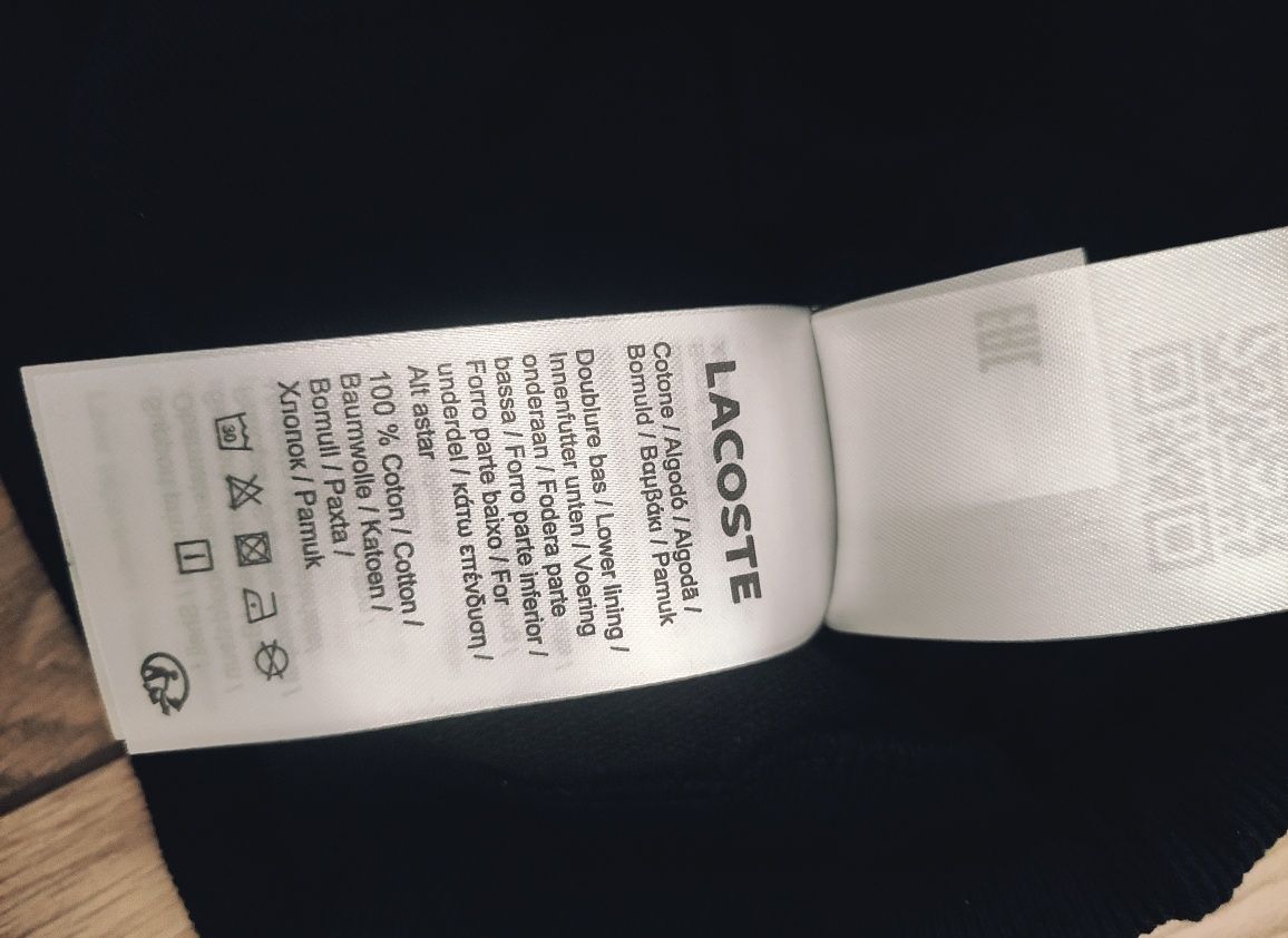 LACOSTE super bluza męska rozmiar XXL