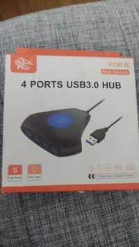 USB 3.0 HUB 4 porty podświetlenie