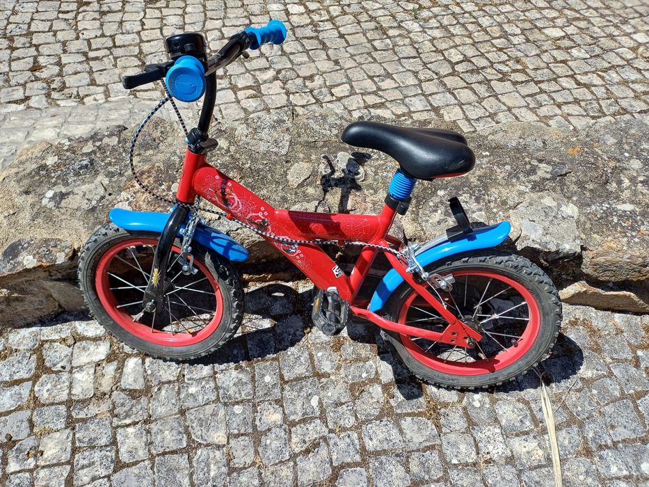 Bicicleta criança Spiderman