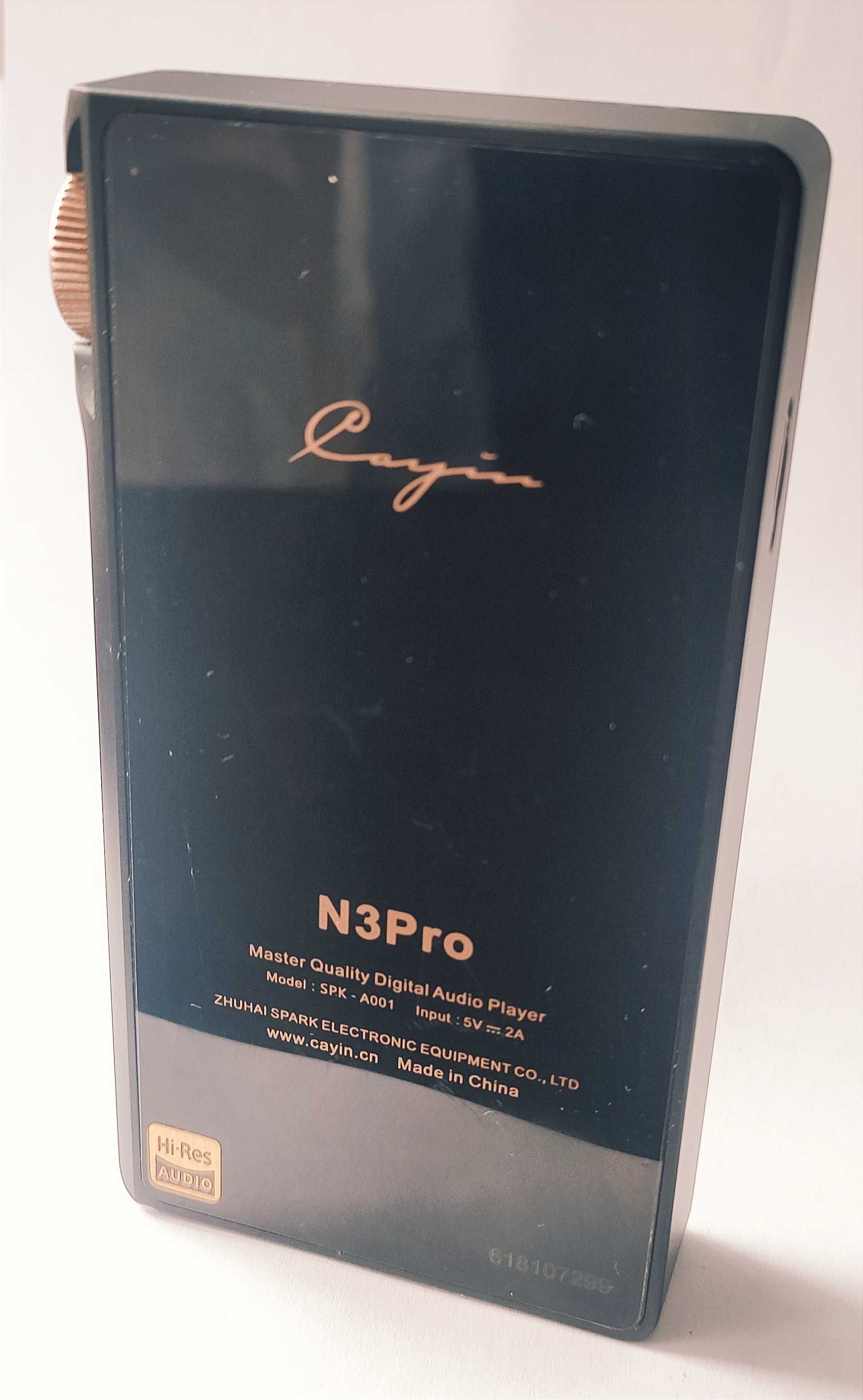 Cayin N3Pro lampowy odtwarzacz plików hi-res DAP