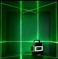 Лазерний зелений рівень нівелір 3д Пракману