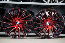 Alufelgi Tomason TN16 BMW 5x120 8,5Jx20 et35 cb72,6mm red candy cnc