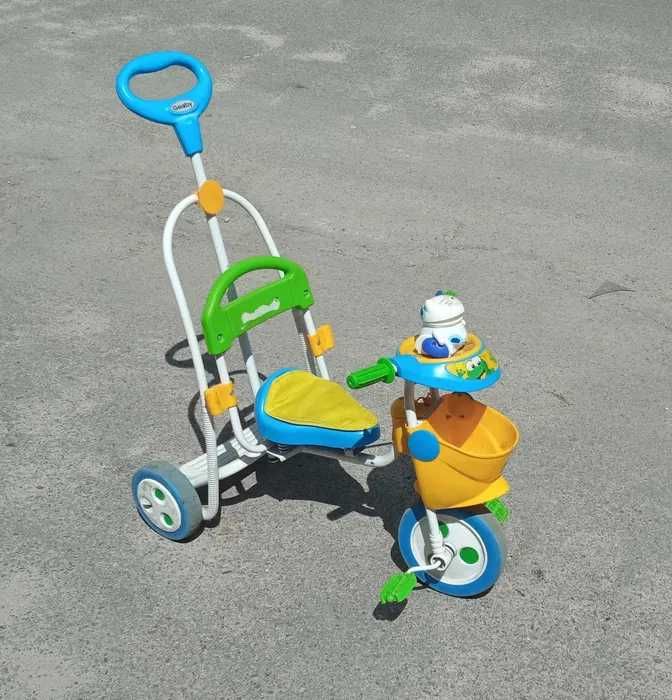 Детский велосипед трех колёсный geoby детячий трьох колесний