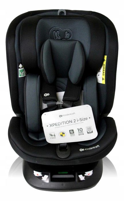 Fotelik Kinderkraft Xpedition 2/40-150 cm czarny