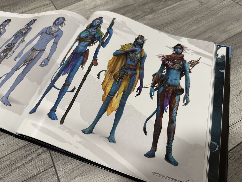 Artbook z gry Avatar Frontiers of Pandora