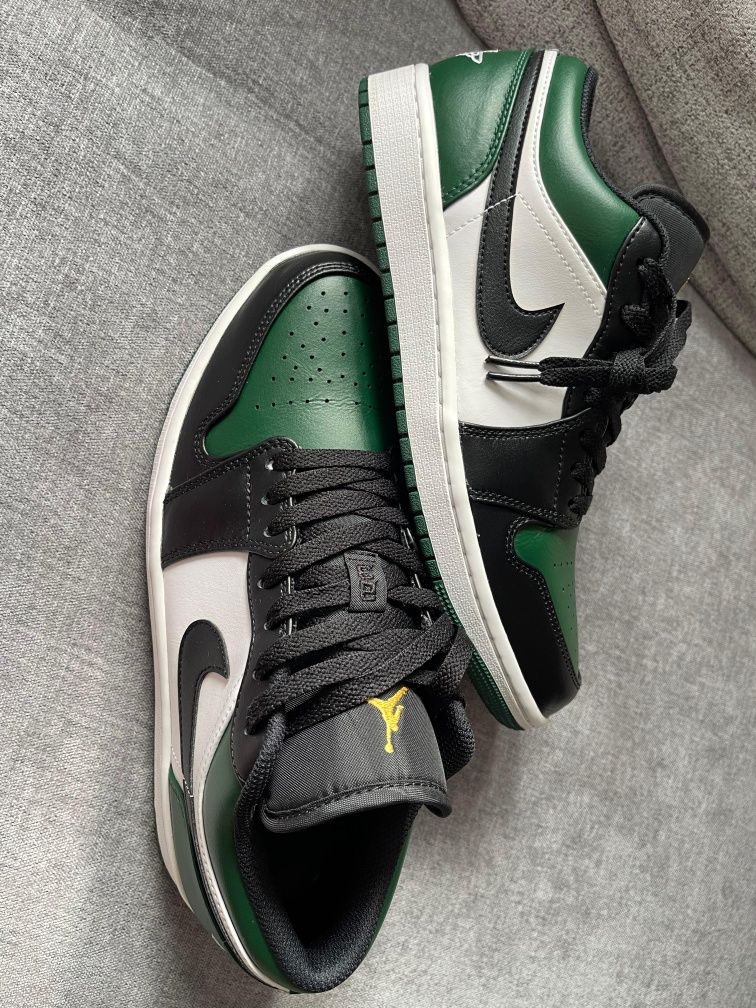 Nike, Air Jordan 1 Low Green Toe, 43 р.