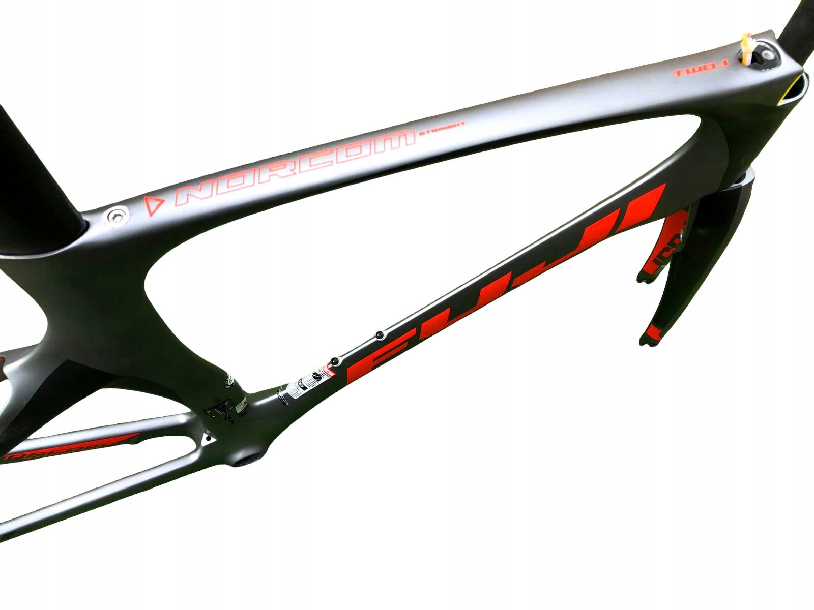 Rama Rowerowa Fuji Norcom Straight 1.1 Rozmiar 53Cm Karbon