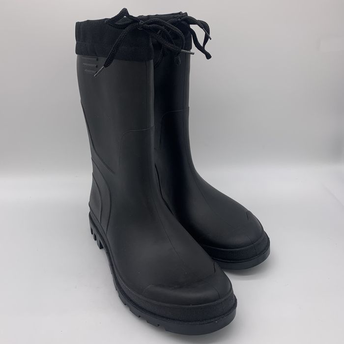 Buty męskie kalosze za kostkę PIER ONE rozmiar 47 czarne wysokie