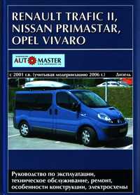 Renault Trafic 2 Vivaro Primastar. Інструкція з ремонту і експлуатаці