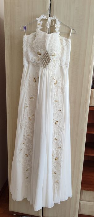 Випускне плаття (колір айворі)