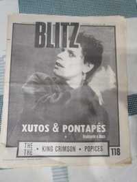 4 Jornais Blitz Xutos e Pontapés vintage