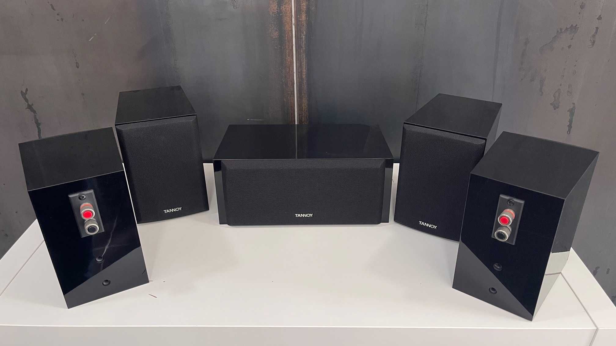 Sistema Colunas 5.1 - 4xsatélites+central+subwoofer, Tannoy HTS101