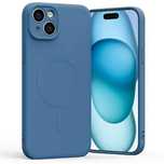 Mercury Magsafe Semi-Silicone Iphone 15 Plus Niebieski /Blue