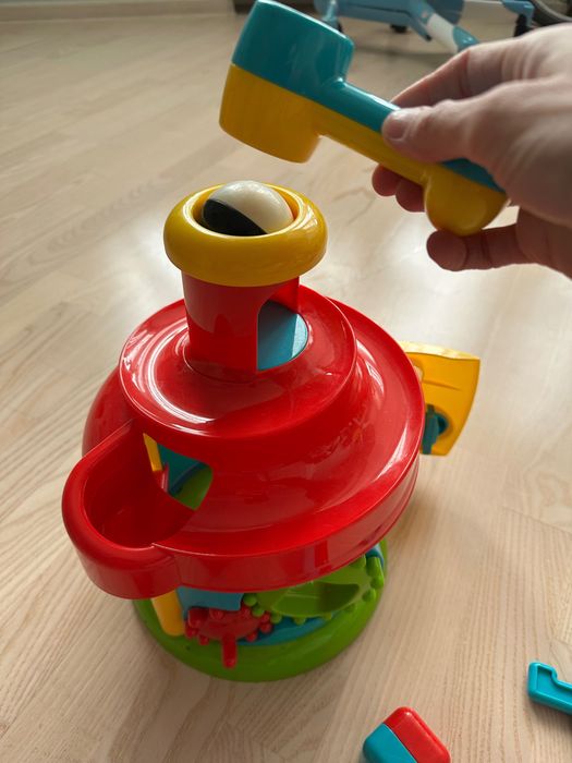 Розвиваючий Сортер elc будинок кульками молоточком геометричні фігури