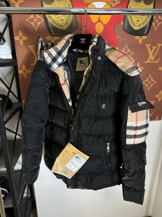 ЦЕНА ТАКОГО 6000!BURBERRY -60% Мужские куртки пуховики зимние осенние