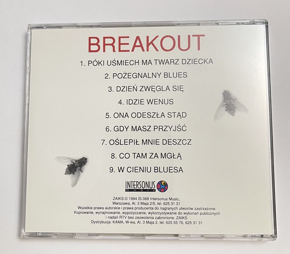 Breakout ZOL cd Intersonus 1994