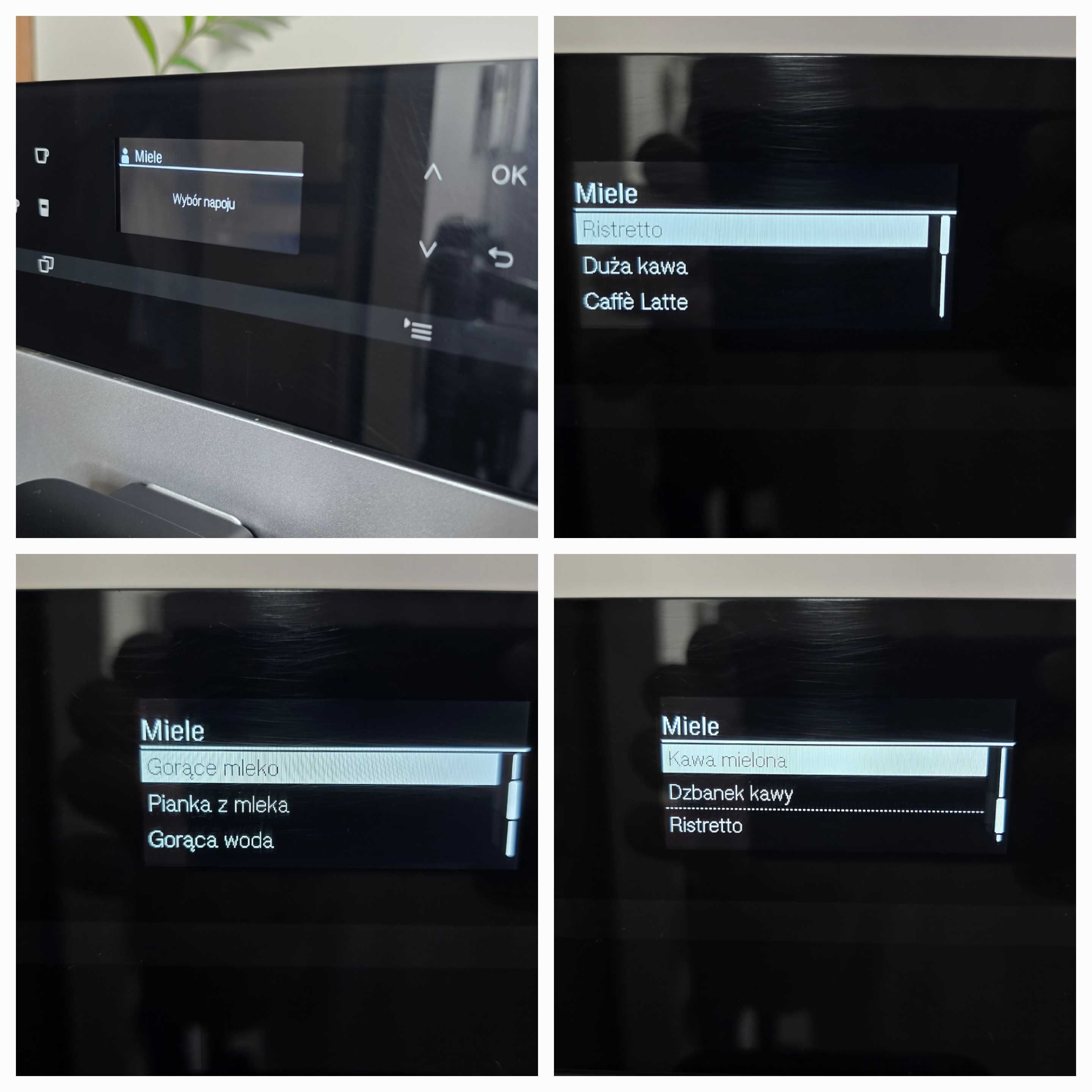 Ekspres Miele CM 5510 Silence srebrny menu PL gwarancja