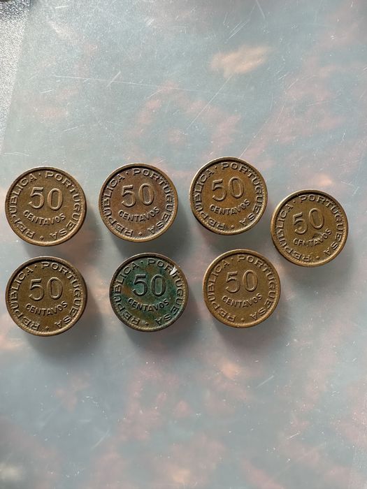 Moedas de Portugal, Angola e Moçambique