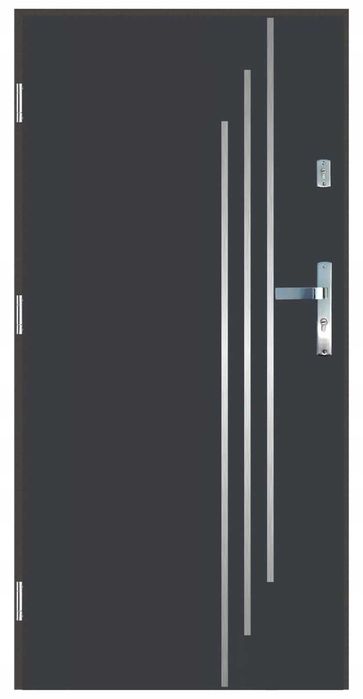 Drzwi zewnętrzne 72 mm SA-7 4 kolory 90 L LUB P