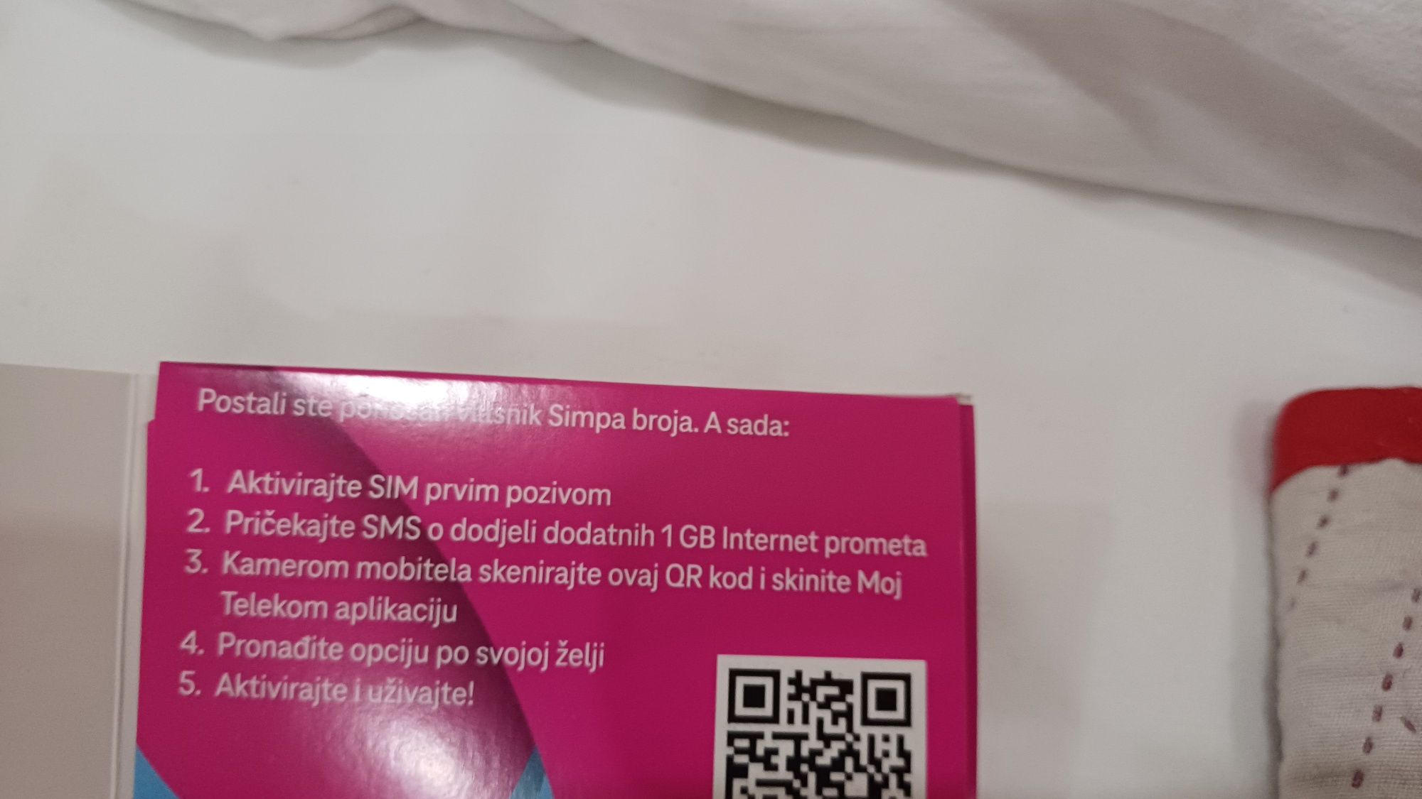 Karta SIM T-Mobile Chorwacja bez rejestracji