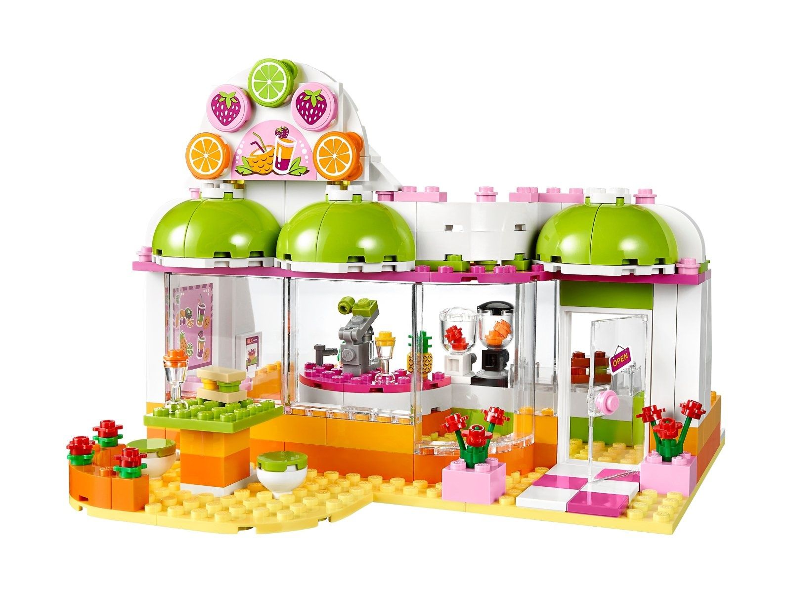 Lego Friends Bar z sokami w Heartlake 41035