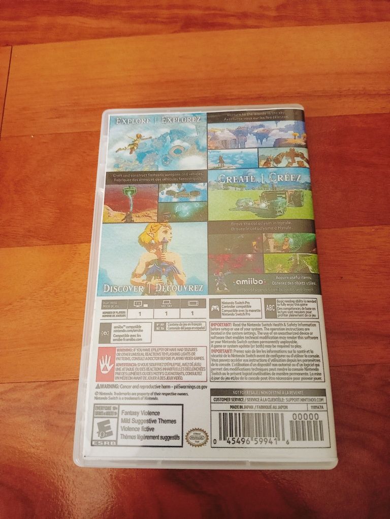 Zelda Tears of the kingdom switch