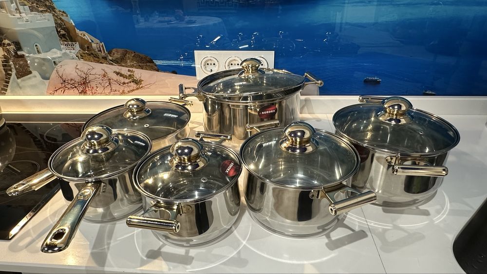 Набір каструль 6 штук