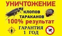 уничтожение тараканов клопов знищення тарганiв клопiв