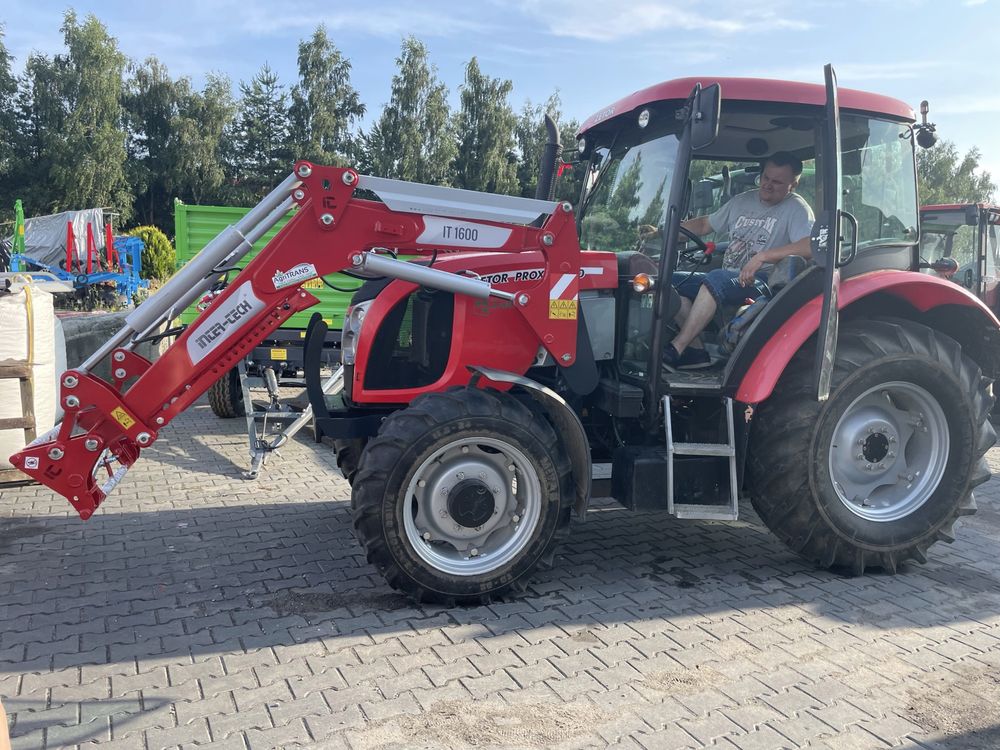 Ładowacz czołowy Intertech IT1600 do Case Fendt Zetor MTZ New Holland