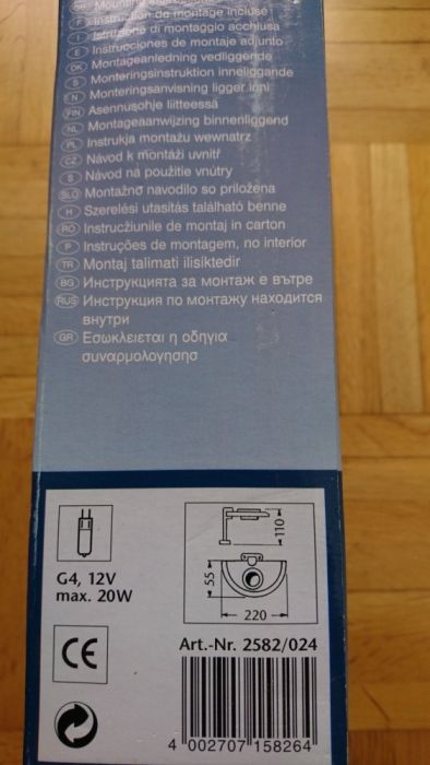 Ładne Szklane ledy