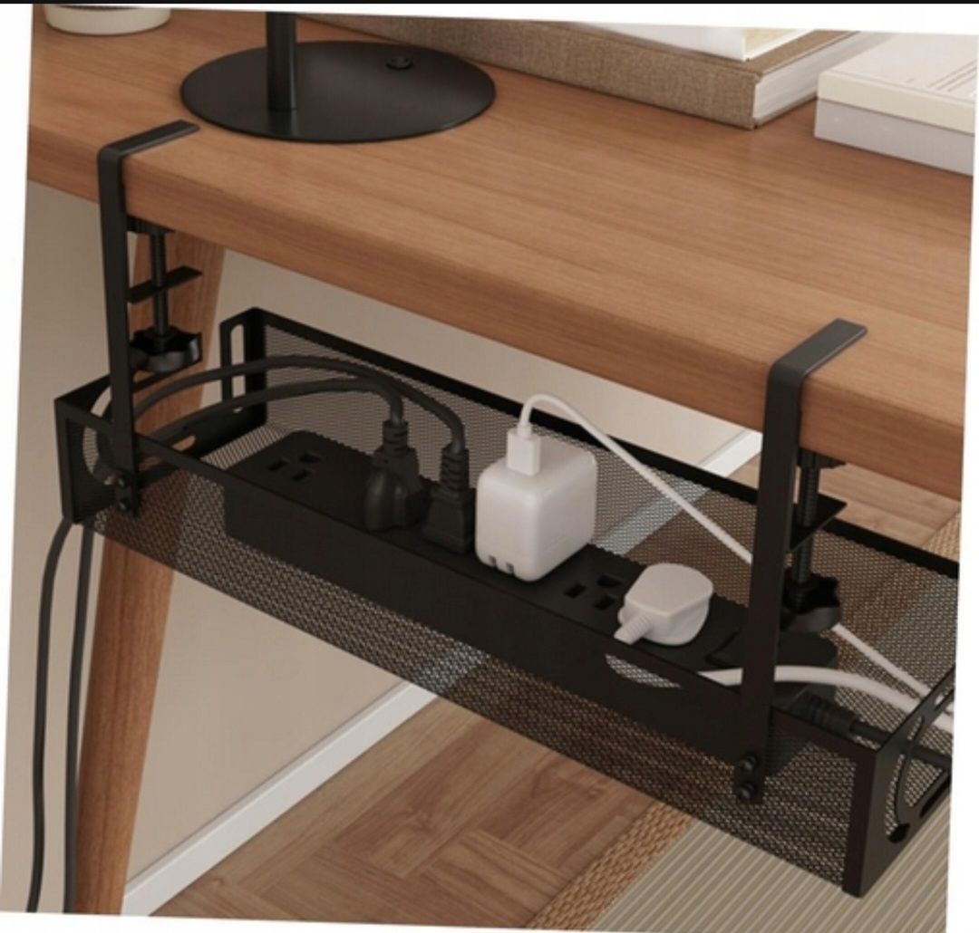 Organizer na kable montowanych pod biurko