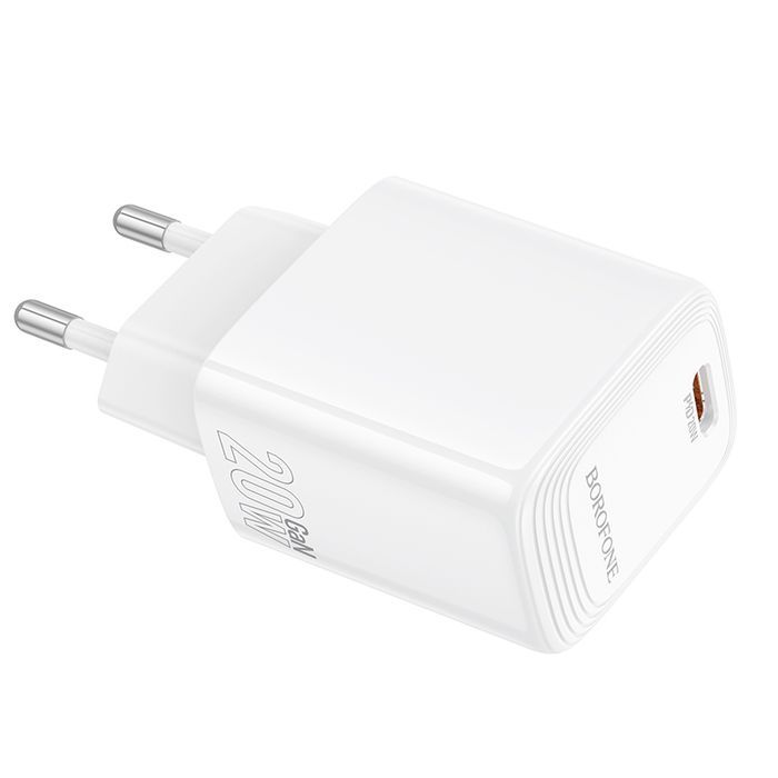 Borofone Ładowarka Sieciowa Bn26 Fuente - Typ C - Pd 20W Biała