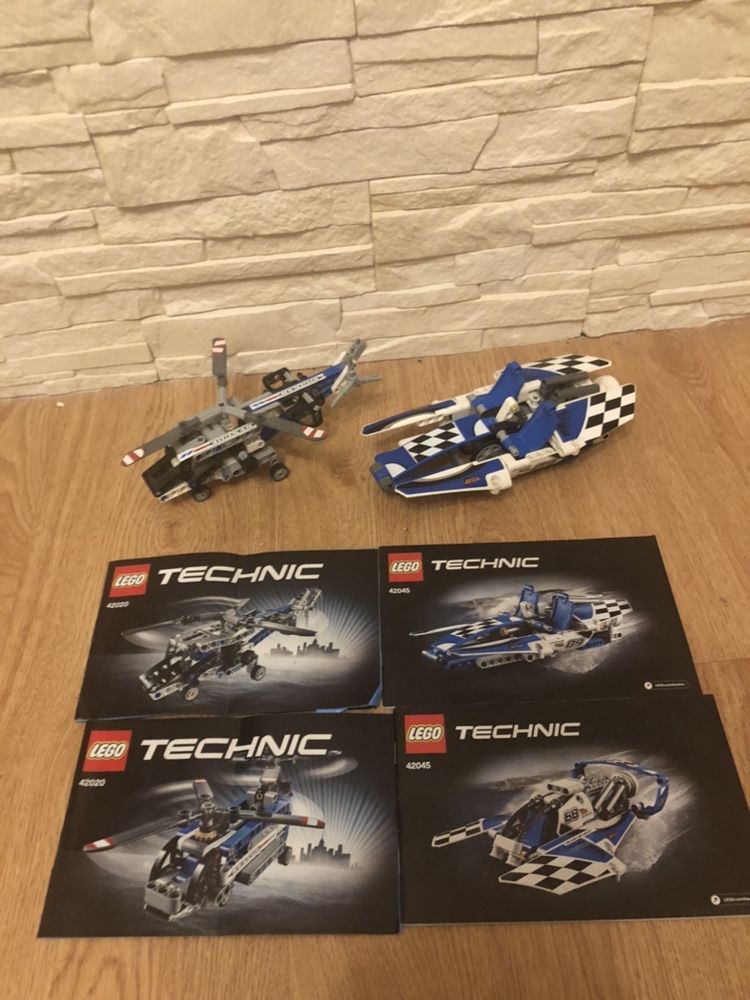 Lego technic 42020 i 42045 tanio