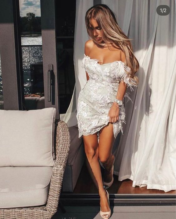 Святкова стильна сукня (М розмір)