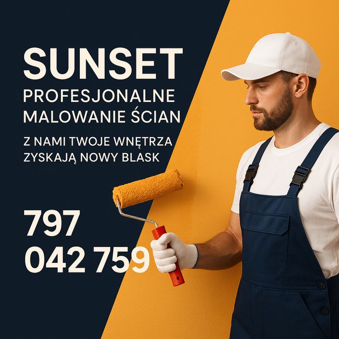 Kompleksowe Malowanie Ścian/Usługi wykończeniowe/Usługi Monterskie