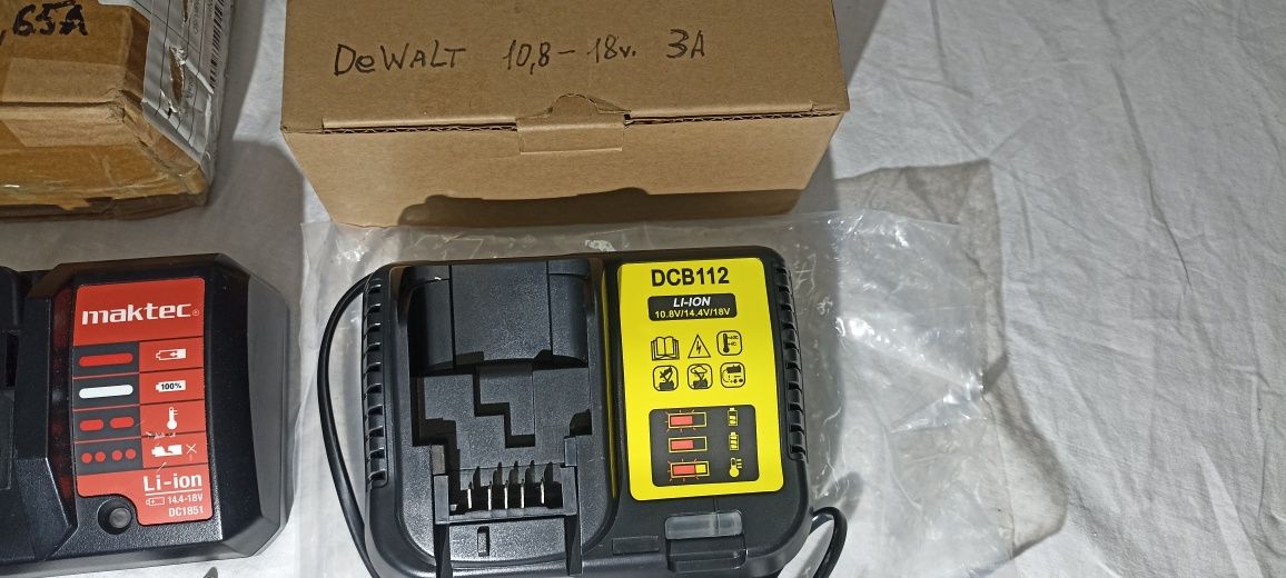 Зарядное устройство Makita/Maktec/DeWalt (Новое).