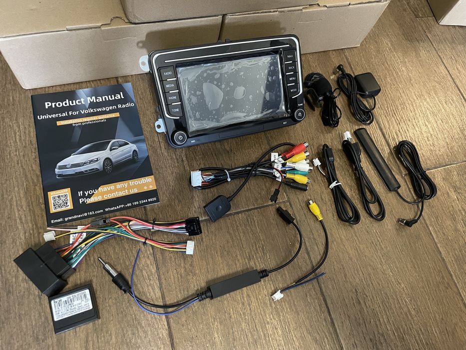 Volkswagen Skoda 4/64Gb 8 ядер 4G DSP Carplay WiFi Android Магнітола