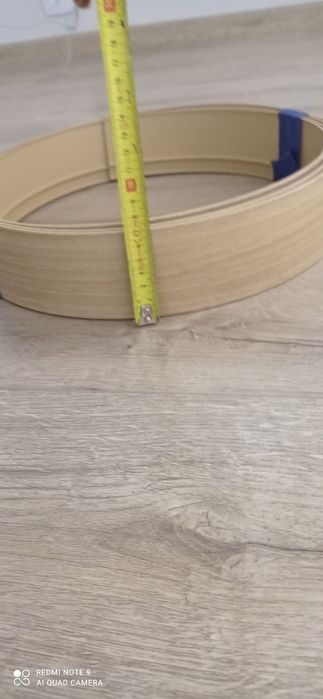 Osłona PVC do szyny sufitowej 7 cm 3,5m