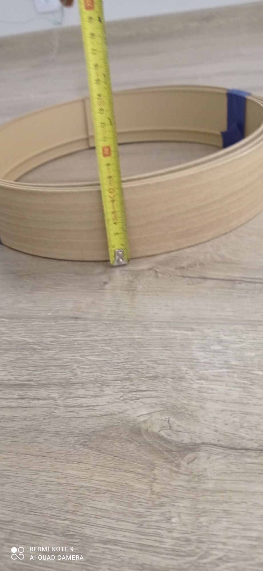 Osłona PVC do szyny sufitowej 7 cm 3,5m