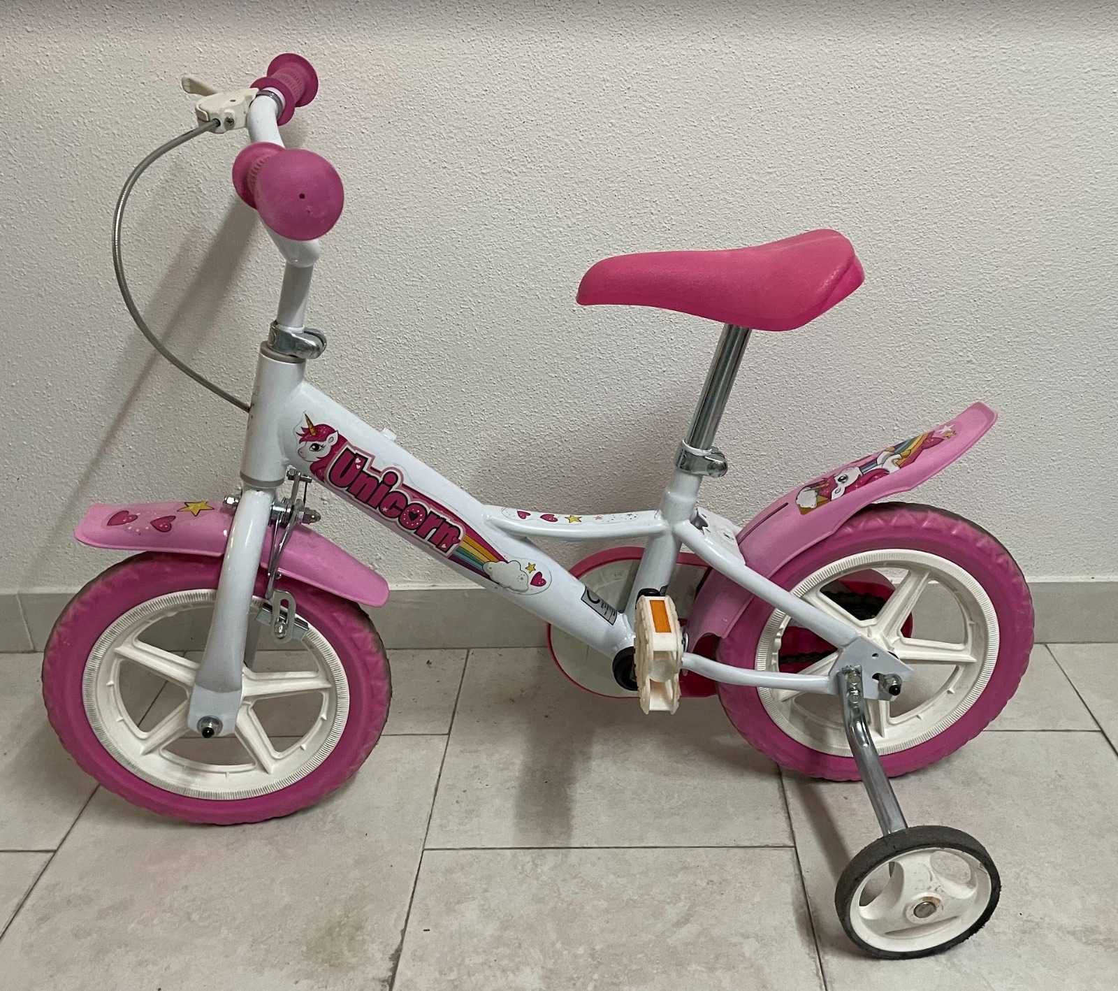 Bicicleta criança Unicórnio